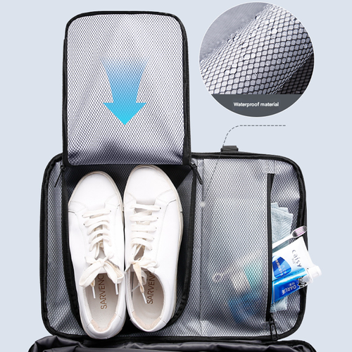 2025 New Men's Backpack  Expandable & Vacuum Compression Travel Bag  Large Capacity Anti Theft Laptop Backpack for Work Outdoor