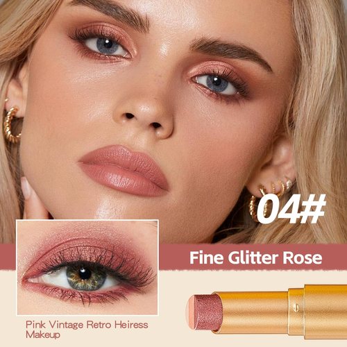 Buy one, get three free.3.5g Three-Color Gradient Waterproof High Pigment Long Lasting Shimmer Matte Eyeshadow Stick for Dark & Fair Skin Tones