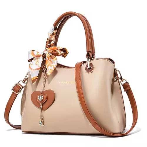 2025 Ladieswear's Day Gift Large Capacity Single Shoulder High-End Crossbody Bag for Mom Women's Handbag Fashionable PU Material