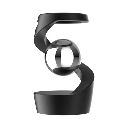 2025New Aluminum Alloy Stress Relief Kinetic Optical Illusion Desk Spinning Toy Desktop Fidget Spinner Gadget Levitation Ball Toy
