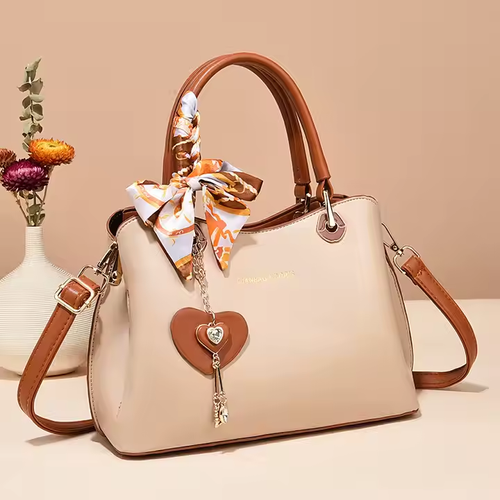 2025 Ladieswear's Day Gift Large Capacity Single Shoulder High-End Crossbody Bag for Mom Women's Handbag Fashionable PU Material
