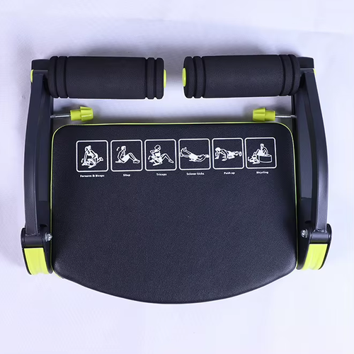 Home Indoor 6 in 1 Abdominal Training Machine Multifunctional Ab Exercise Waist Twist Booster Sit-up Board