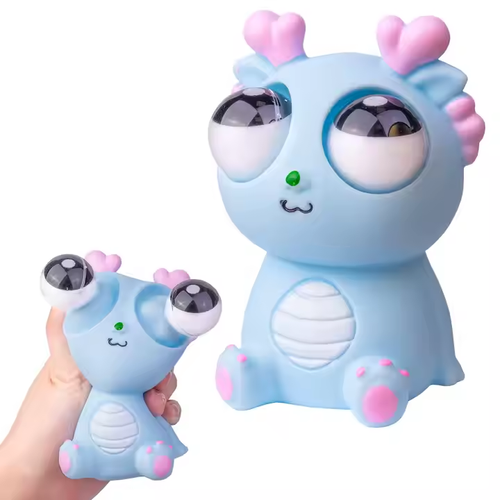 Creative Eye Popping Dragon Squeeze Toy Cute Adult and Children Decompression Eyeball Bursting Relief Toy
