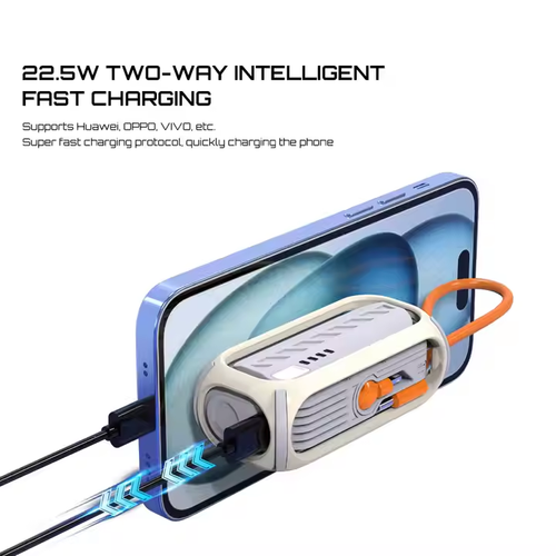 Mini Power Bank 22.5w Quick Charge Portable 5000mah Large Capacity Power Banks for Iphone Android Mobile Phone