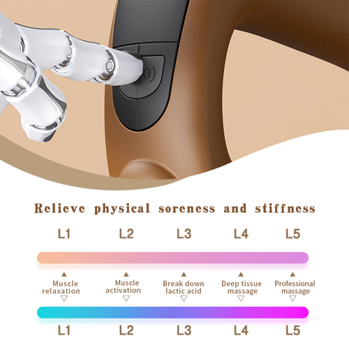 Multi-Part Fascial Ring Massager for Full Body Relaxation Targeting Abdomen Leg Arm Waist-a Comprehensive Fascial Gun Product