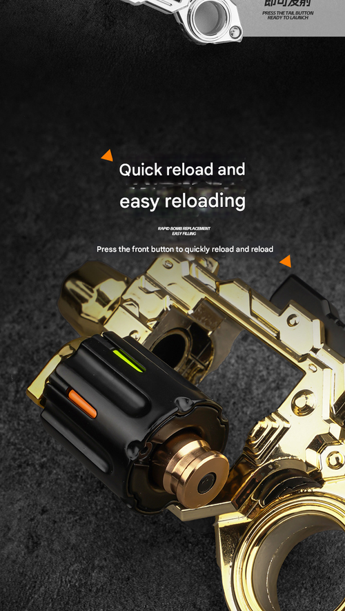Cool Metal Agent Pistol EDC Fidget Toys Fun Shooting Fidget Toys Stress Relief & Relaxation