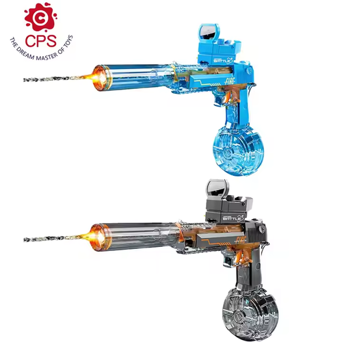 Powerful Electric Water Gun With Light-up Toys Automatic Water Squirt Gun Induction Light-Emitting Muzzle Outdoor Toys