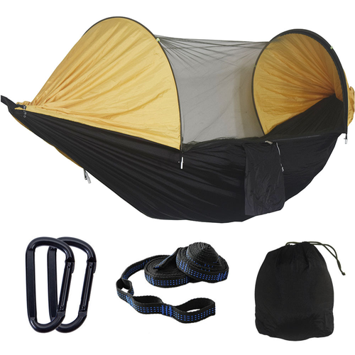 Foldable Outdoor Portable Camping Hammock with Mosquito Net Modern New Automatic Nylon Hammock