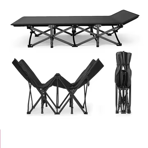 Premium Outdoor Folding Cot Perfect Guests Camping Cots for Outdoor Folding Lounge Chair Camping Folding Camping Chair
