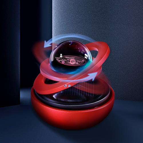 Solar Energy Air Purifier Car Air Freshener for Car Interior Autorotation Decoration Accessories