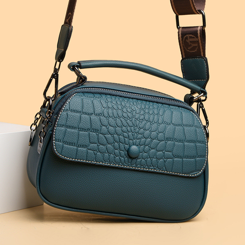 Women's High Quality Leather Shoulder Crossbody Bag Fashion Small Tote Sac Luxury Ladies Handbag Trend Female Messenger Bag