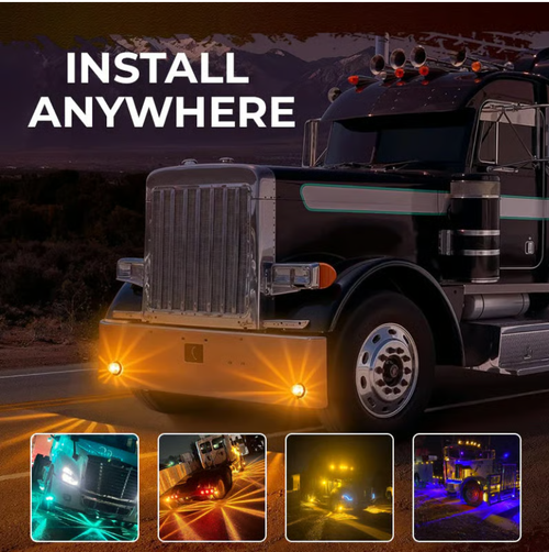 🔥HOT SALE🔥 COD！🔥Car Chassis LED Lights – Waterproof Underglow Strip for Stylish Night Car Upgrade