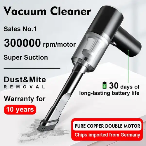 🔥 Wireless Handheld Car Vacuum Cleaner