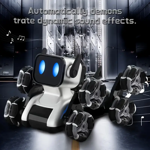 Children's remote control stunt mechanical dog