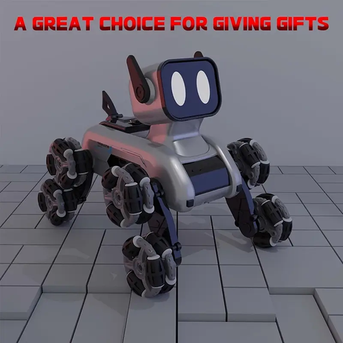 Children's remote control stunt mechanical dog