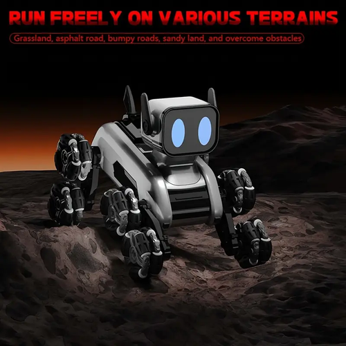 Children's remote control stunt mechanical dog