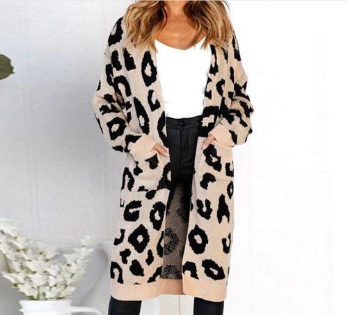 Leopard Cardigan W