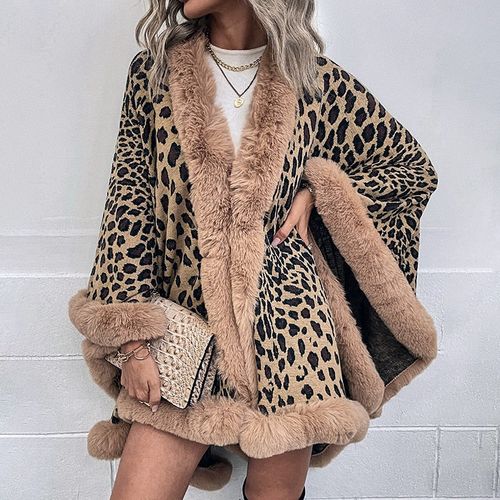 2022  Leopard Color Faux Fur