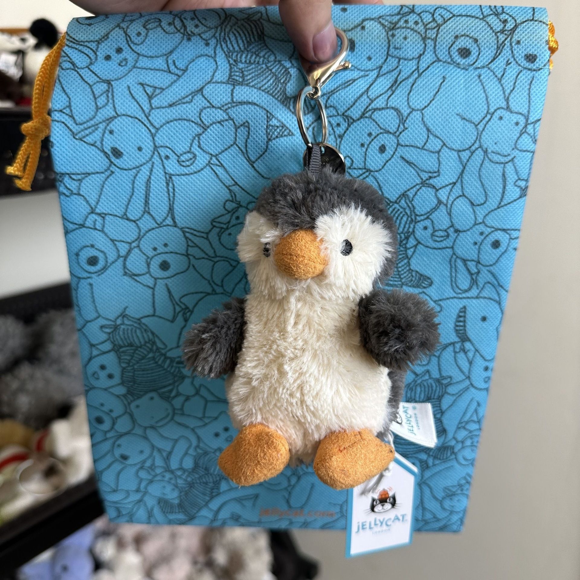Peanut Penguin Bag Charm