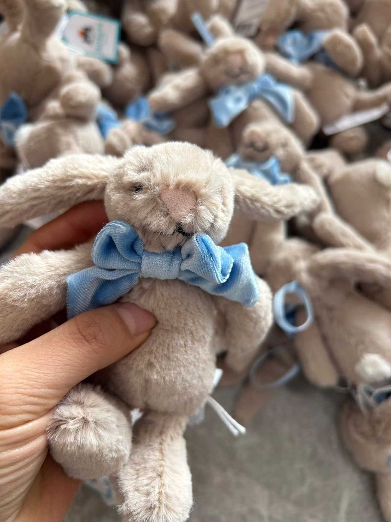 Bashful Beige Bunny Decoration