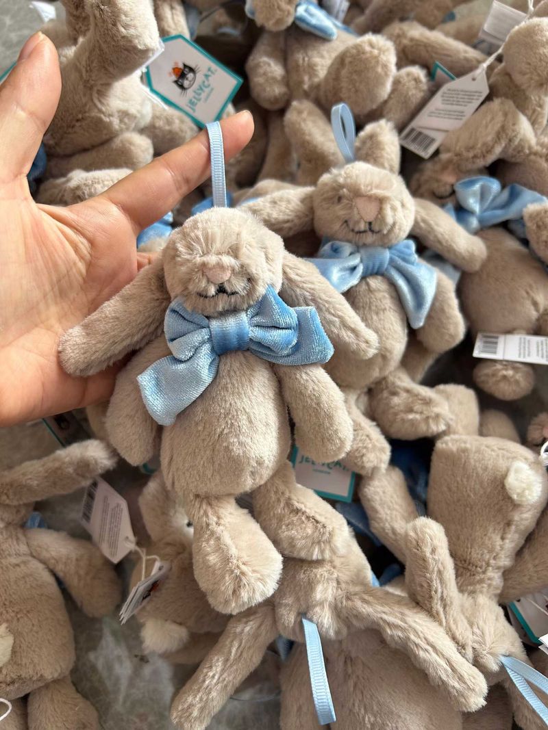 Bashful Beige Bunny Decoration
