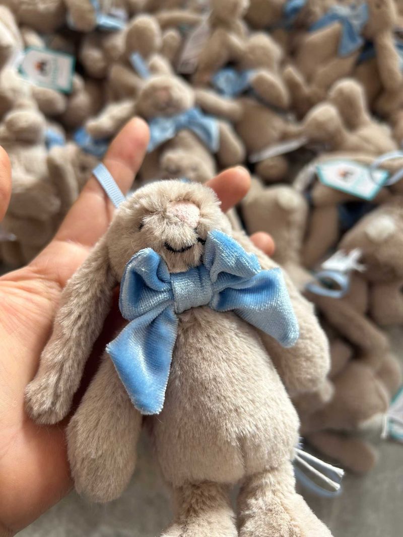 Bashful Beige Bunny Decoration