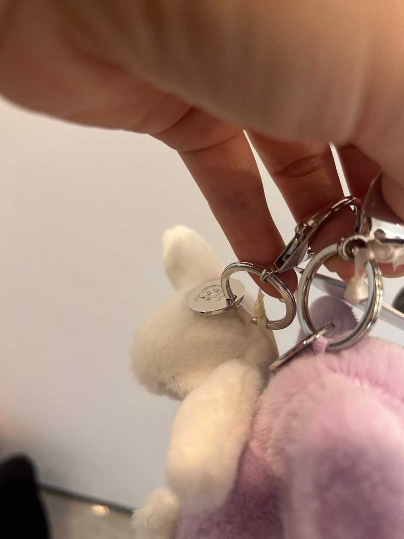 Smudge Rabbit Bag Charm