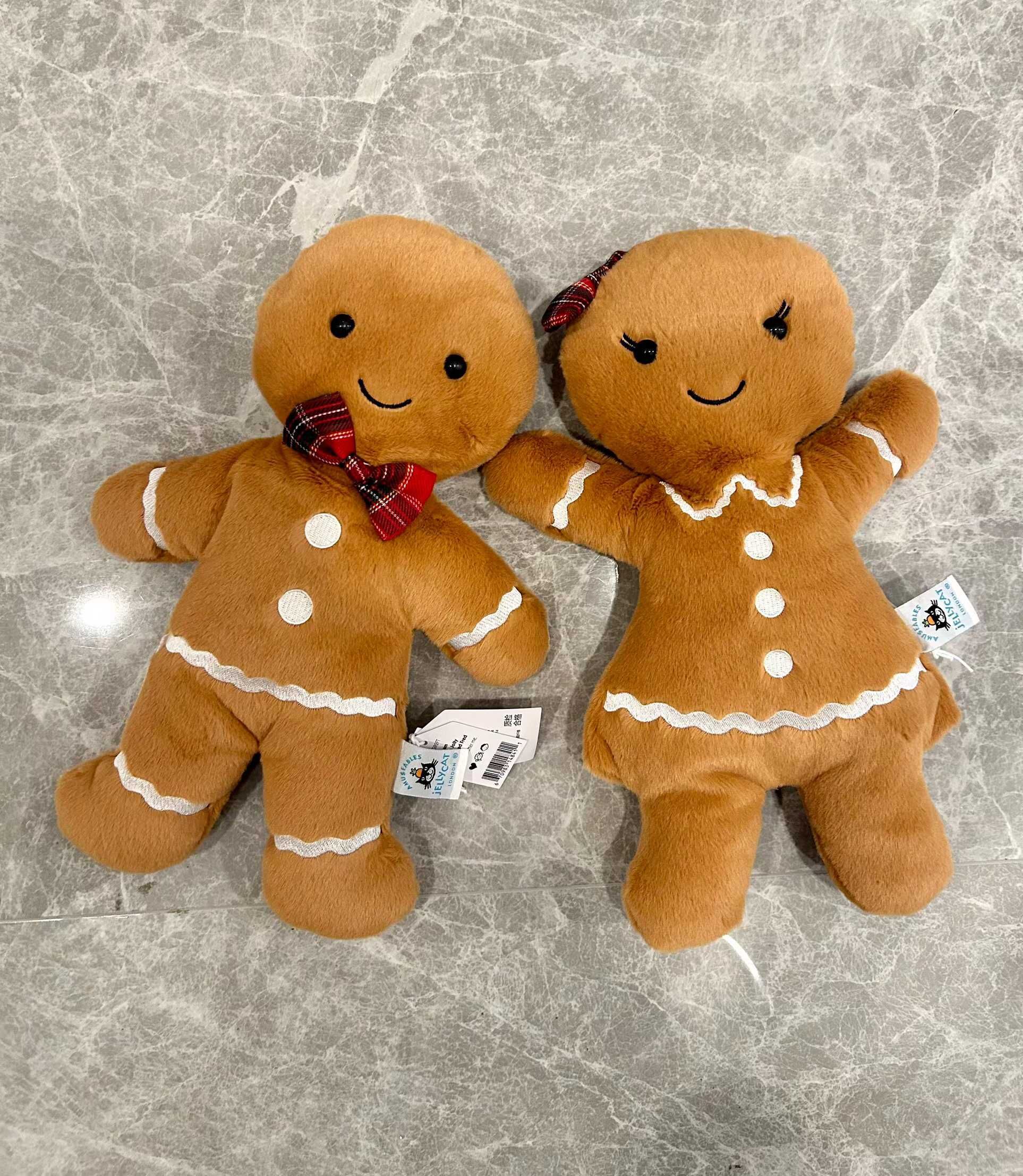Jolly Gingerbread Fred & Ruby