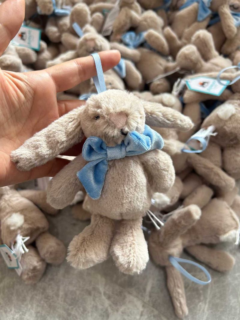 Bashful Beige Bunny Decoration