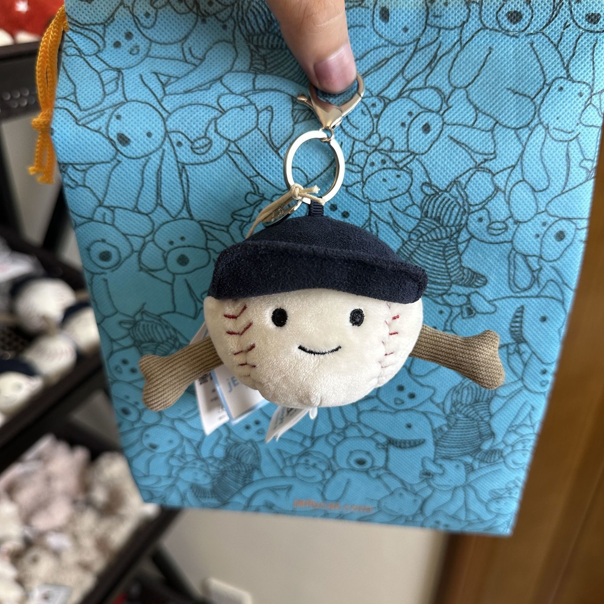 Amuseables Sports Baseball Bag Charm