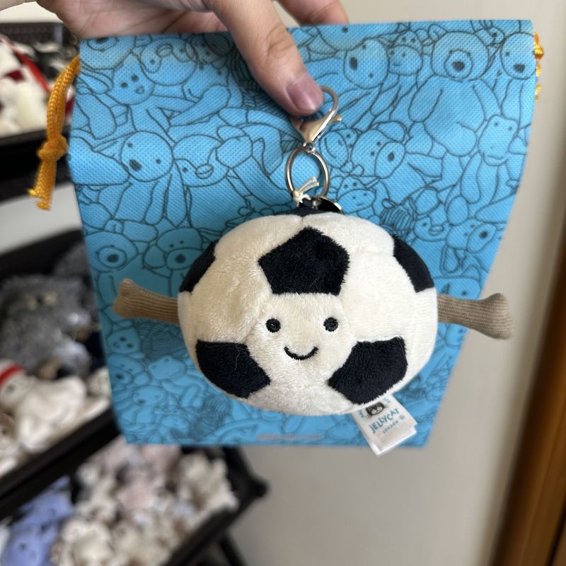 Amuseables Sports Football Bag Charm