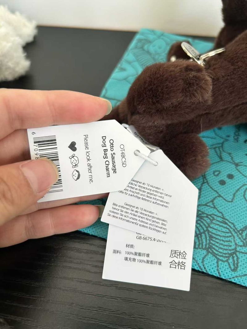 Otto Sausage Dog Bag Charm