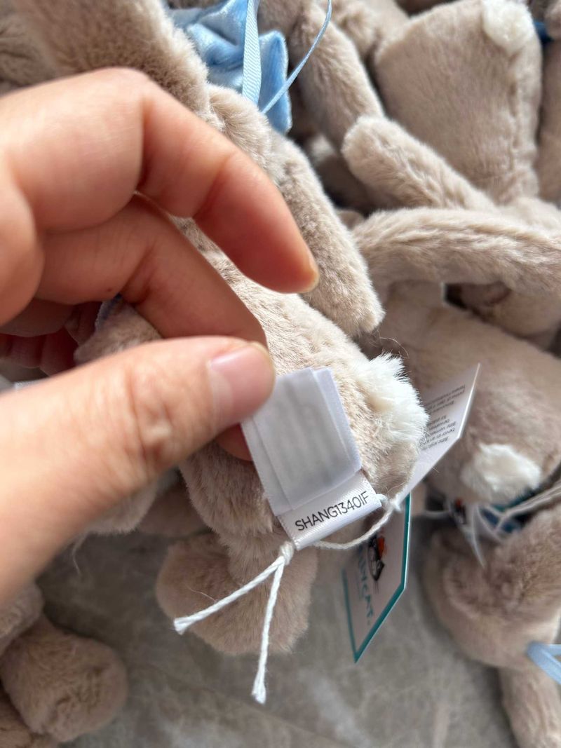 Bashful Beige Bunny Decoration