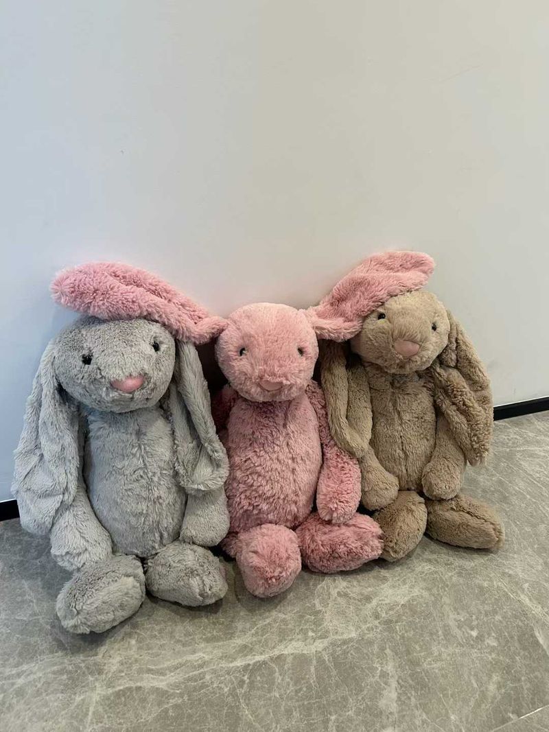 Bashful Beige Bunny - Huge & Medium & Small