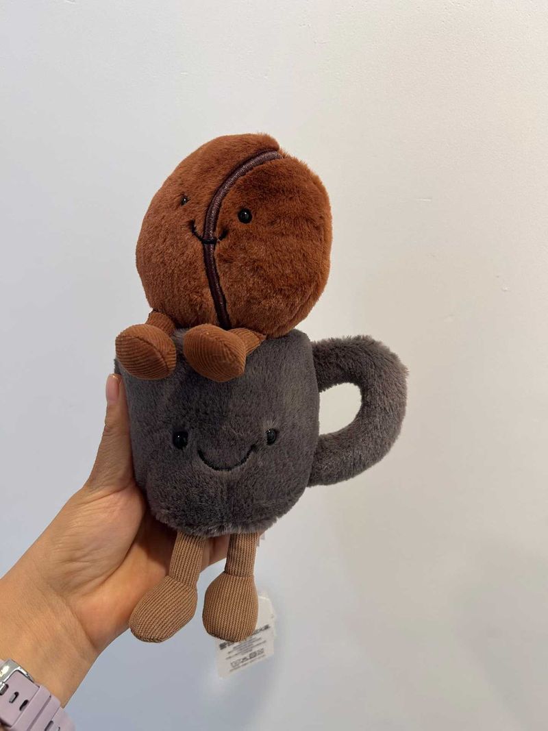 Amuseables Coffee Cup & Coffee Bean