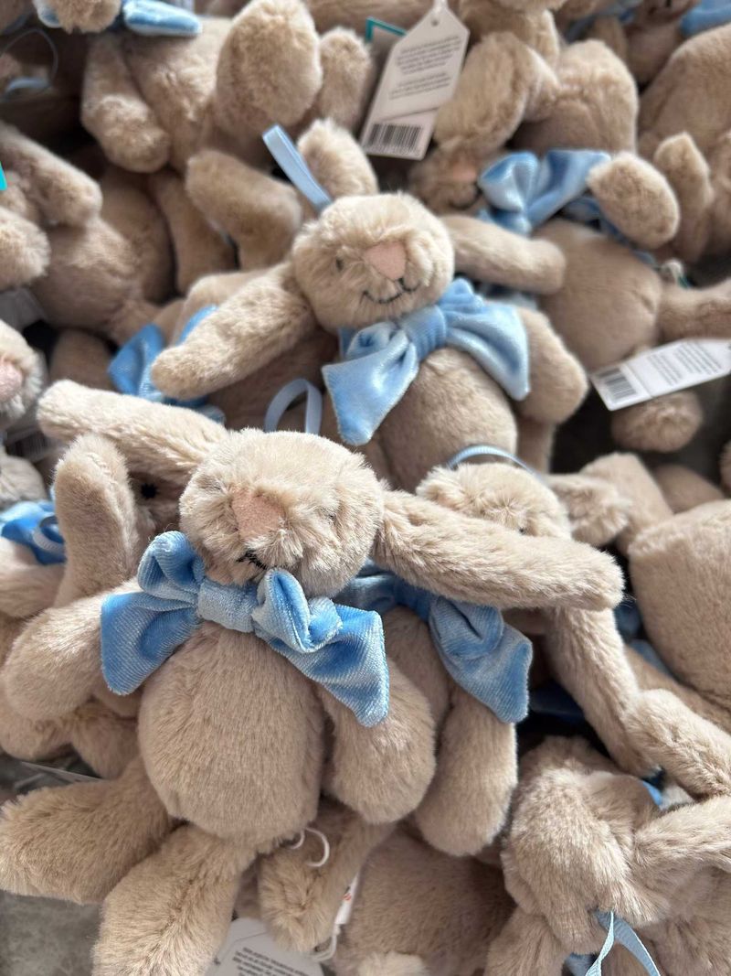 Bashful Beige Bunny Decoration