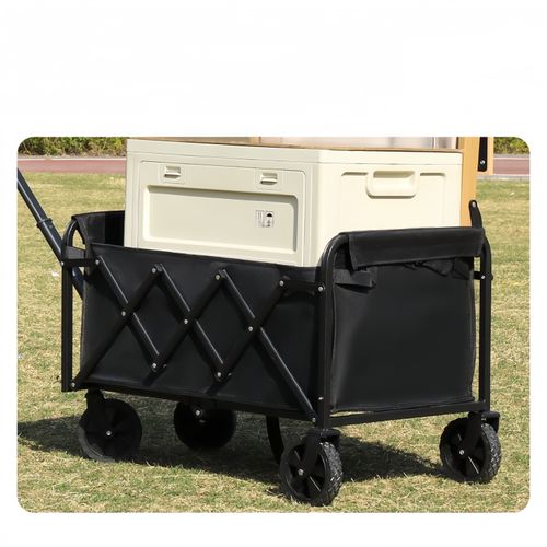 Collapsible transport cart