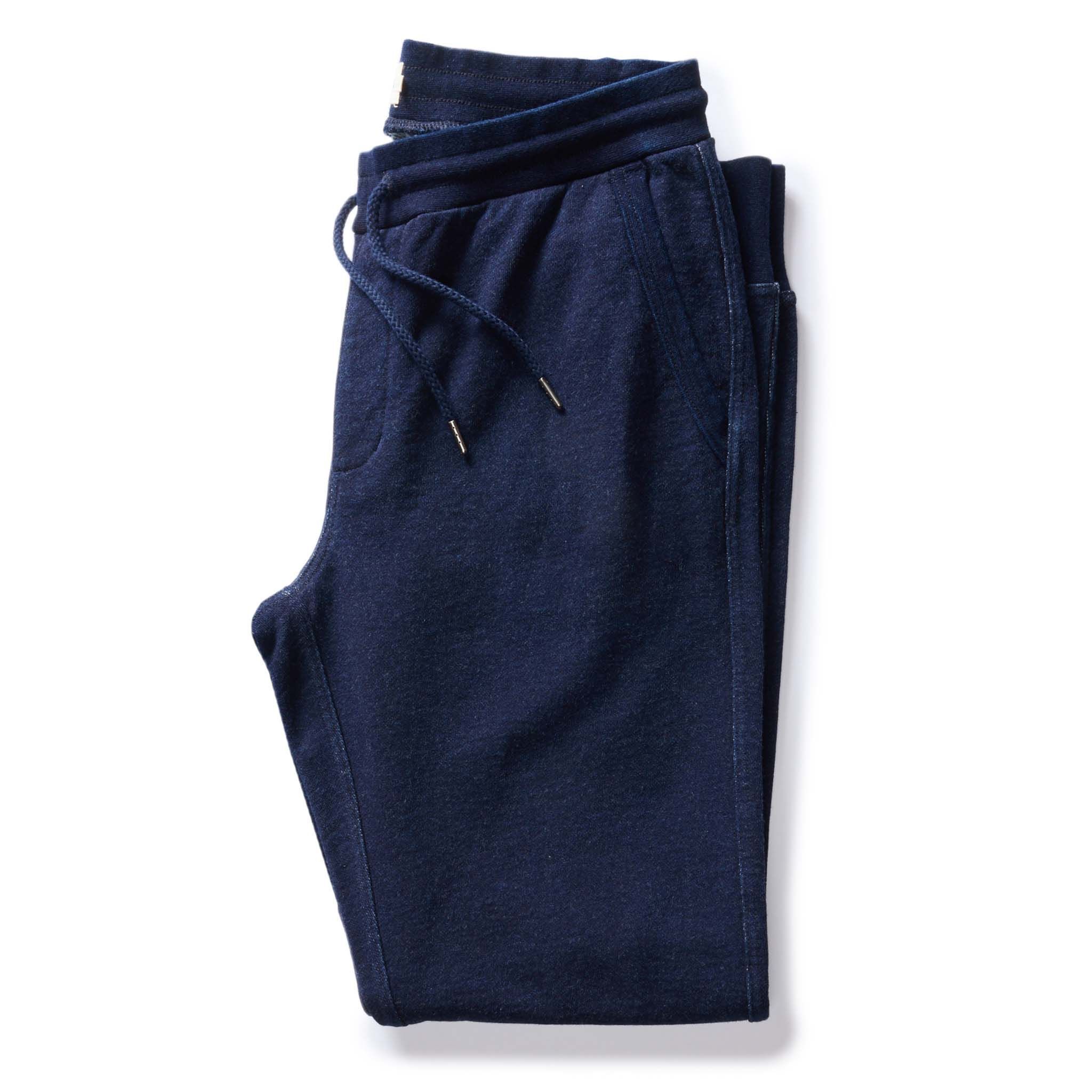 Ncuur Sunset Pant in Rinsed Indigo Terry