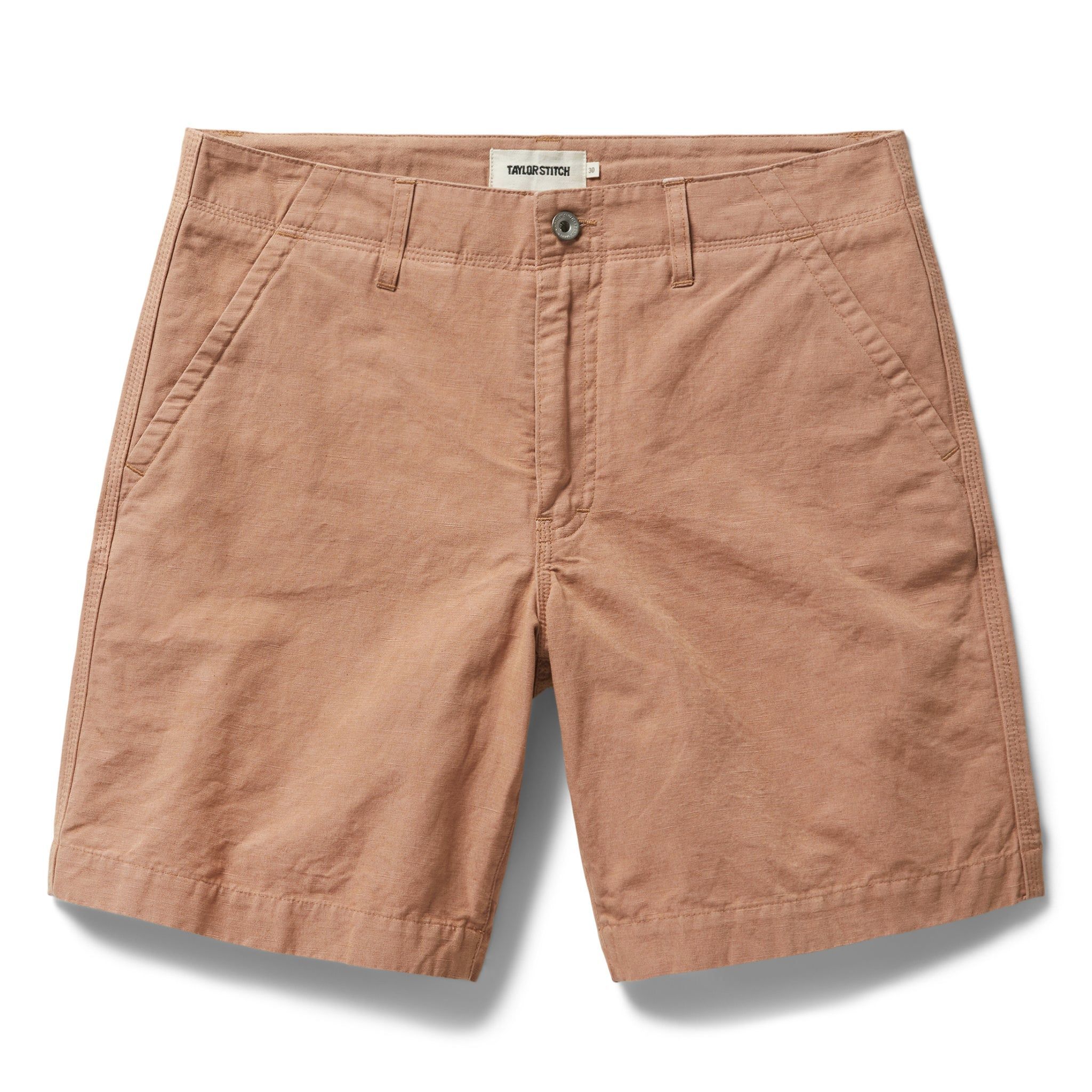 Ncuur Morse Short in Dried Acorn Slub