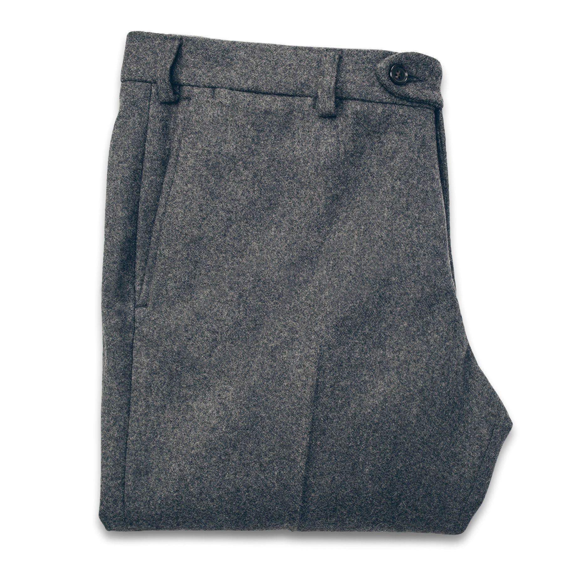 Ncuur Telegraph Trouser in Grey Wool