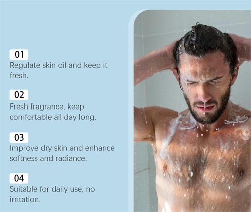 OceAura Men's Bath Soap Gentle cleansing body skin refreshing non-greasy comfort care soap
