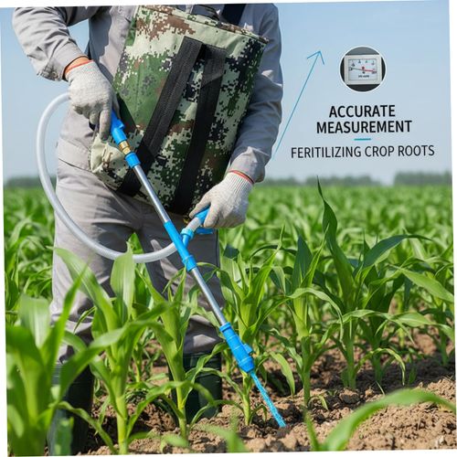 Fertilizer Spreader with Backpack, Manual Fertilizer Applicator for Lawn & Garden, Handheld Seed Spreader Tool for Corn Vegetables Fruit Trees, Gardening Tools