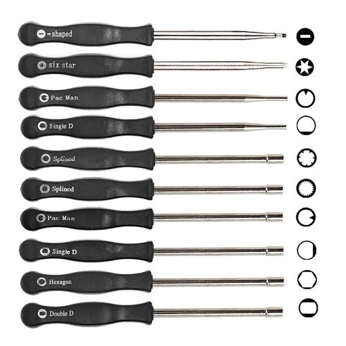 Pack of 10 Carburetor Adjustment Tool , Screwdriver Kit for Most 2-Cycle Small Engine Trimmers, Chainsaws, and Leaf Blowers