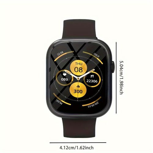Non-invasive Blood Pressure, Uric Acid, Heart Rate, Blood Oxygen & Sleep Monitoring Watch — Health Tracker for the Elderly