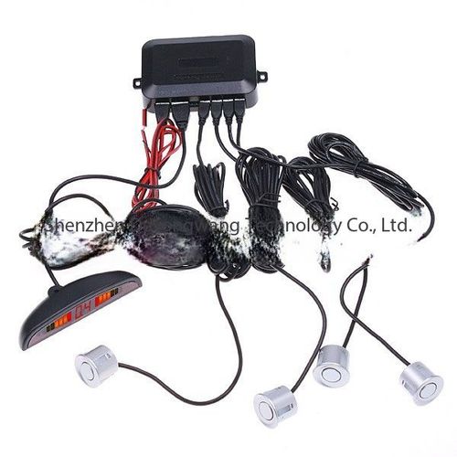 Factory Direct Car Reverse Radar Kit - 4 Sensors Backup Parking System with Buzzer for Kenya Vehicles, Bulk Discount