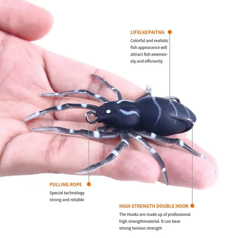 🐠Spider Soft Lure Fishing Lures