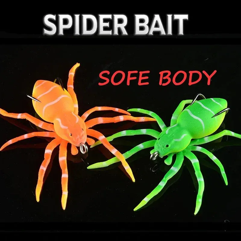 🐠Spider Soft Lure Fishing Lures