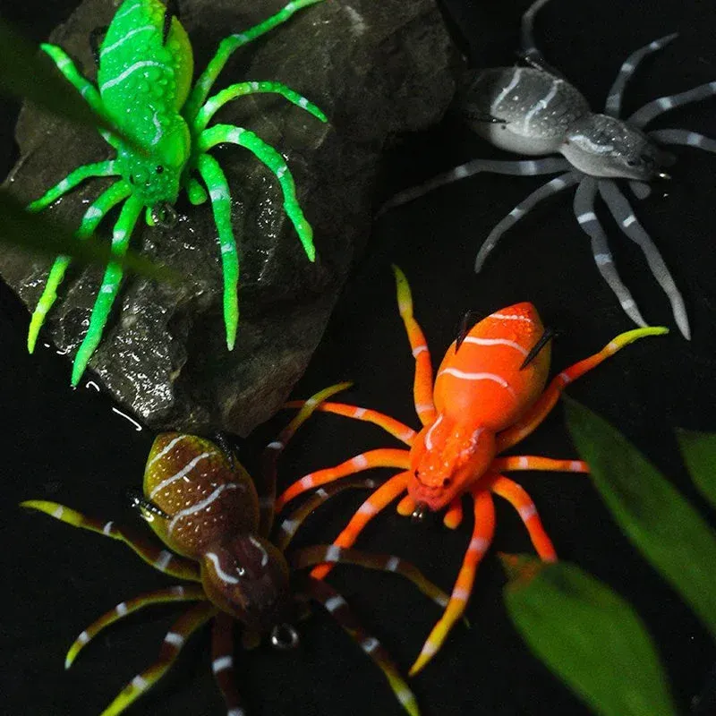 🐠Spider Soft Lure Fishing Lures