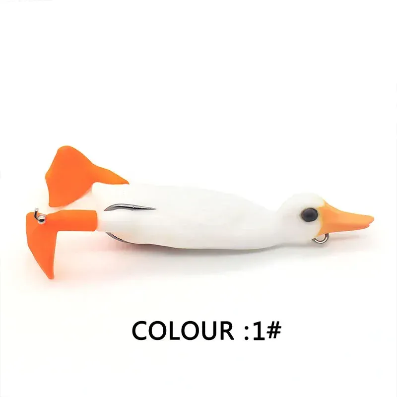 Double Propeller Duck Soft Bionic Bait