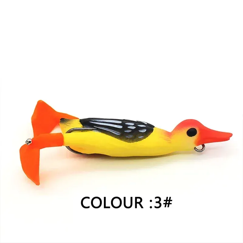 Double Propeller Duck Soft Bionic Bait